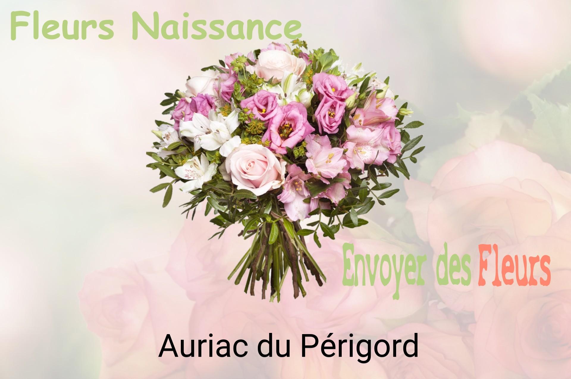 Bouquet de fleurs de naissance livré à Auriac-du-Périgord