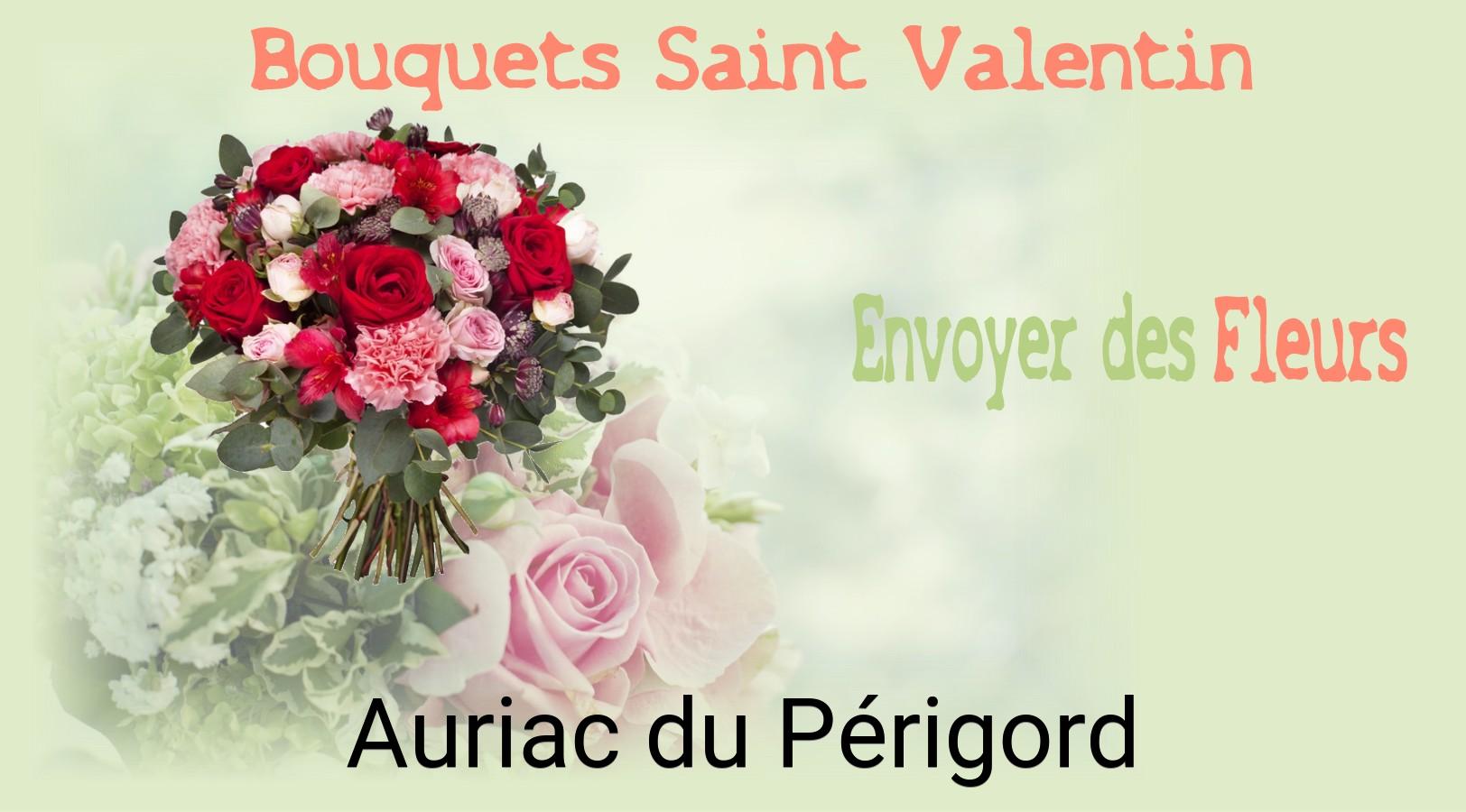 Roses de Saint-Valentin livrées à Auriac-du-Périgord